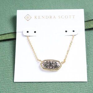 Kendra Scott Elisa Necklace Silver Filigree Gold